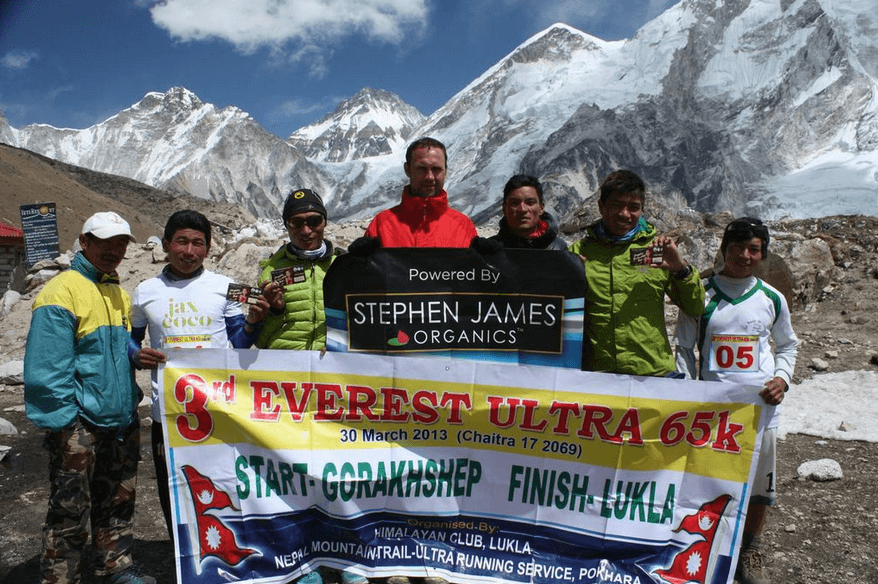 Everest Ultra Marathon Team Photo