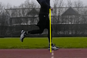 Proper Running Technique - Heel Strike Under Knee