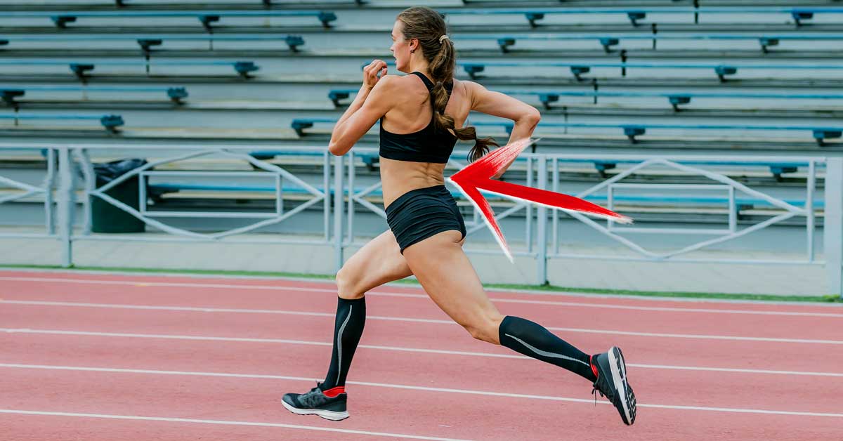 Lower back pain when running