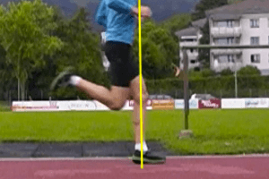 Proper Running Technique - Forefoot Strike Under Knee