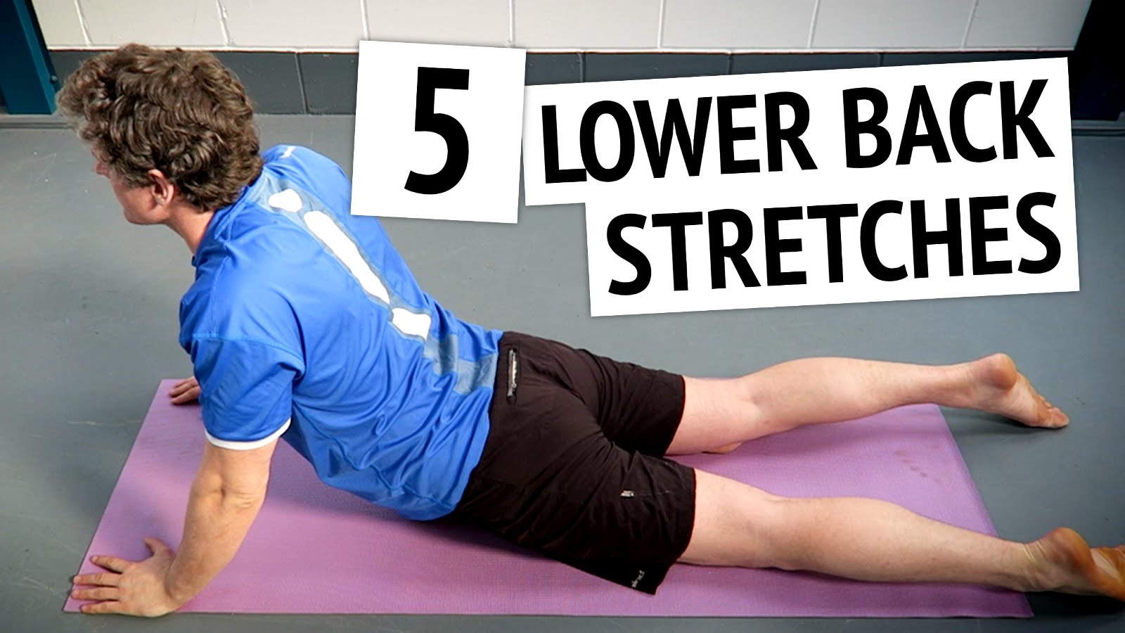 lower back stretch
